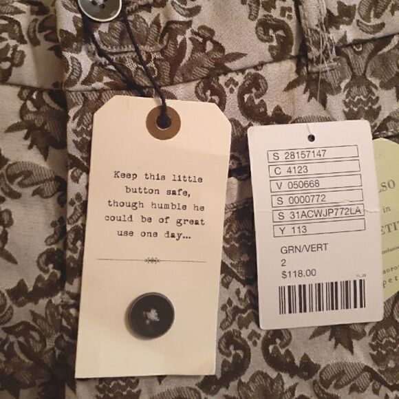 NWT Cartonnier for Anthropologie Charlie Pants 2 - Picture 5 of 5